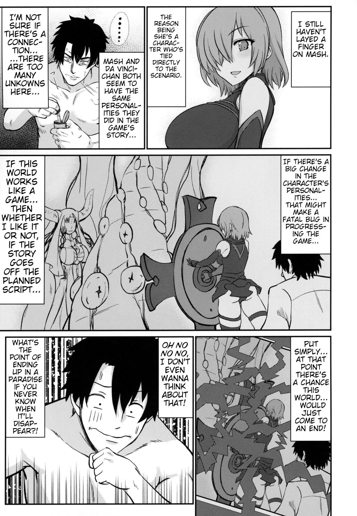 Hentai Manga Comic-A Story About A Man Getting Reincarnated in FGO And Having His Sexual Powers Released-Read-6